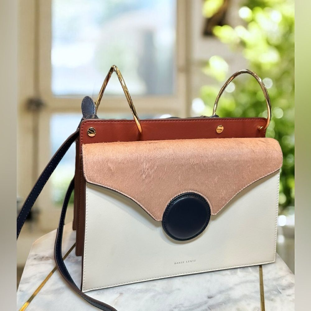 Danse Lente Rare Calf Hair Phoebe Bag Full Size Crossbody — image 4 of 8